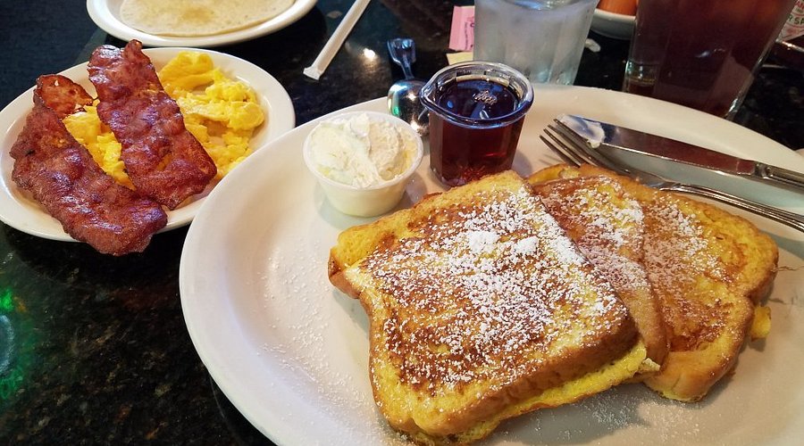 Louise's Pantry signature dishes Louise’s BreakfastFrench ToastButtermilk Pancakes